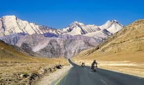 Ladakh tourism showcasing mountains