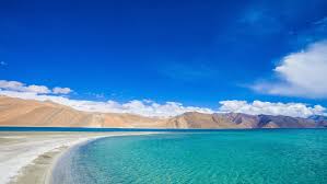 Pangong Lake Ladakh famous for changing blue colors